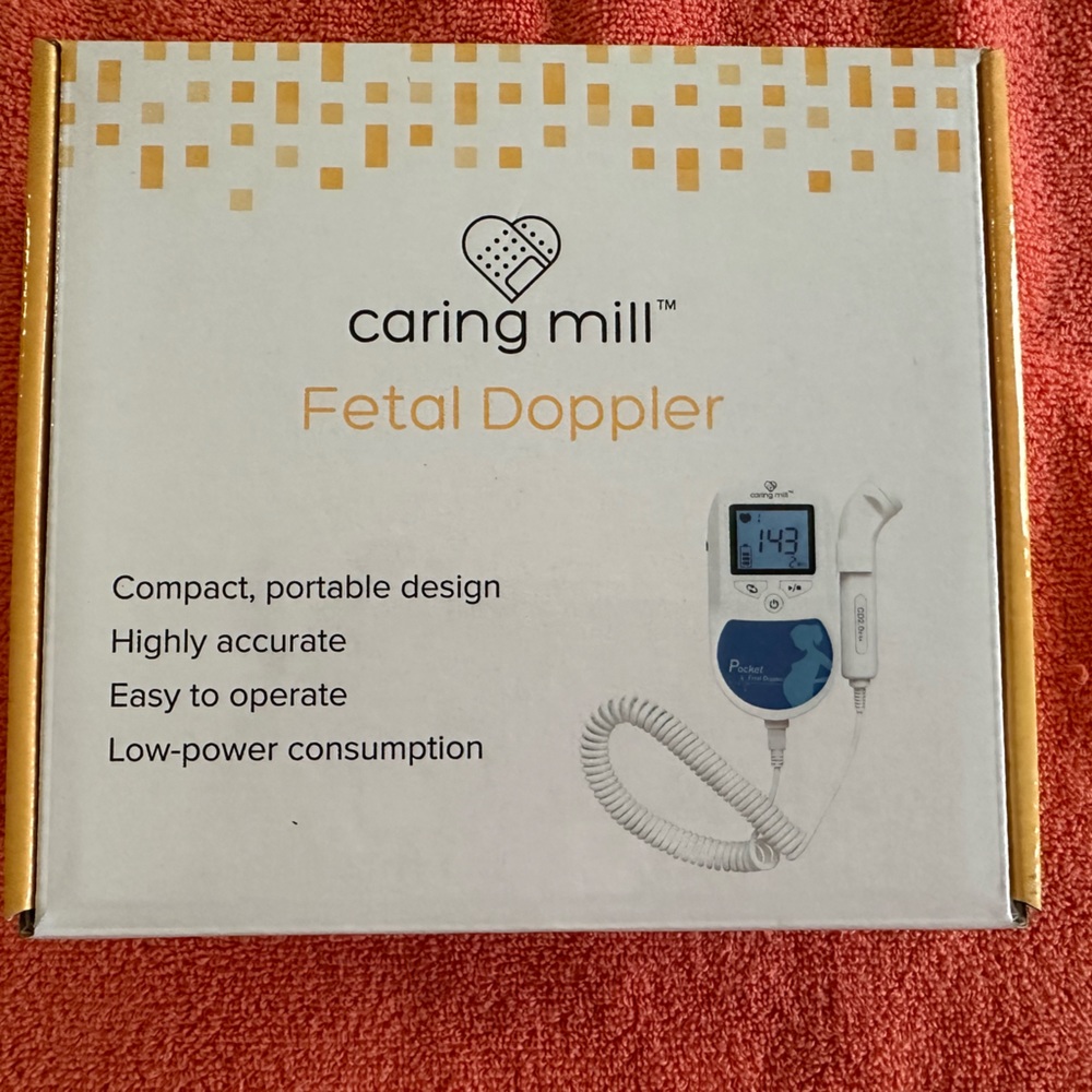 Caring Mill Fetal Doppler / New Open Box